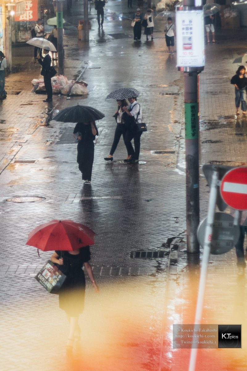 もしソール・ライターが渋谷を写真撮影したら。「ソール・ライターに魅せられて。」Inspired by Saul Leiter - Shooted by Koukichi Takahashi at Shibuya