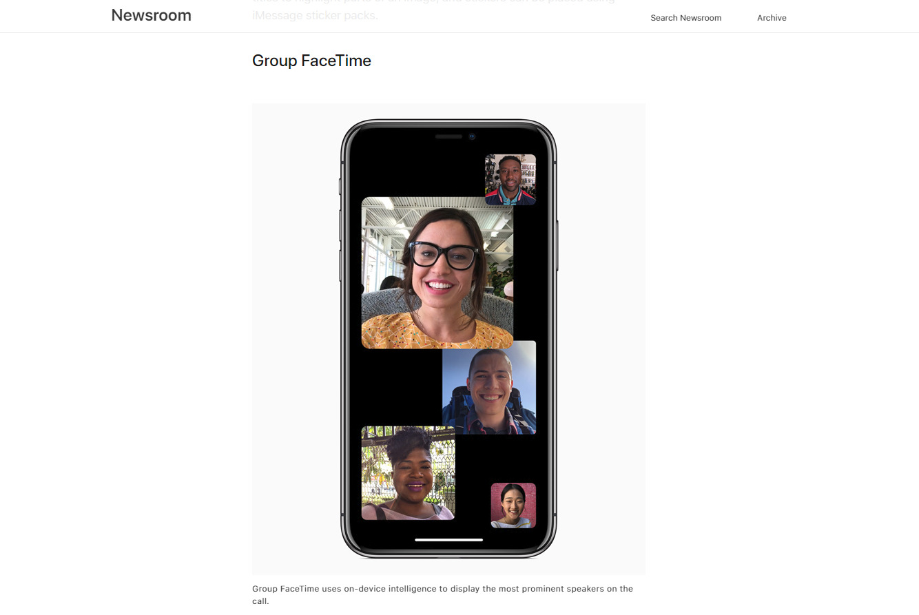 Apple FaceTime最大32人でグループ利用可能に！新機能「Group FaceTime」AppleiPhoneiOS12最新情報 2018 #WWDC18