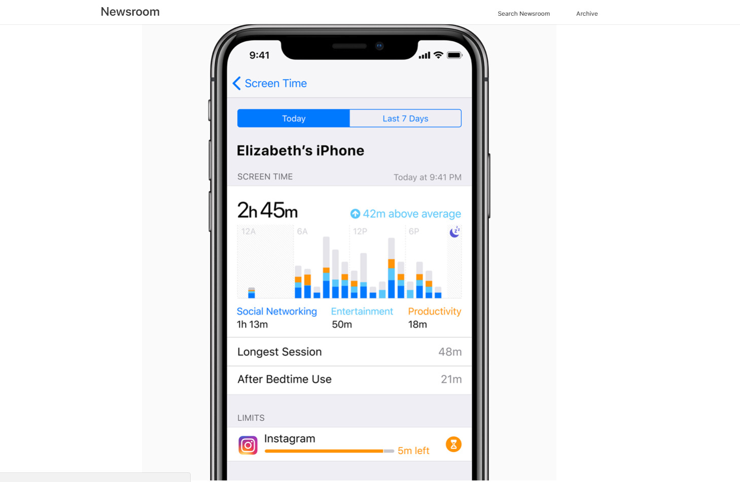 Apple iOS12にアプリの使用時間管理機能、リマインダー機能？新機能「ScreenTime」追加！AppleiPhoneiOS最新ニュース速報 #WWDC18