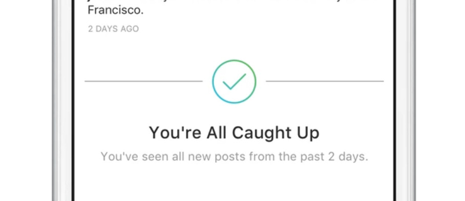 インスタグラム 過去2日分のフィード投稿「既読表示」機能「You're All Caught Up」を実装！Instagram新機能アップデート最新情報2018