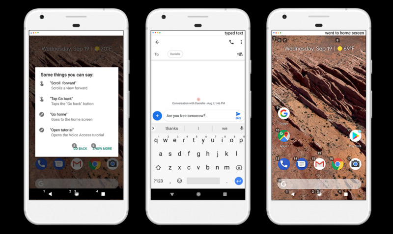 Googleボイスアクセス。音声でテキスト入力・編集アプリ操作が可能な「Voice Access」を一般公開！ハンズフリーでデバイス操作！GoogleAndroidアプリ最新情報2018