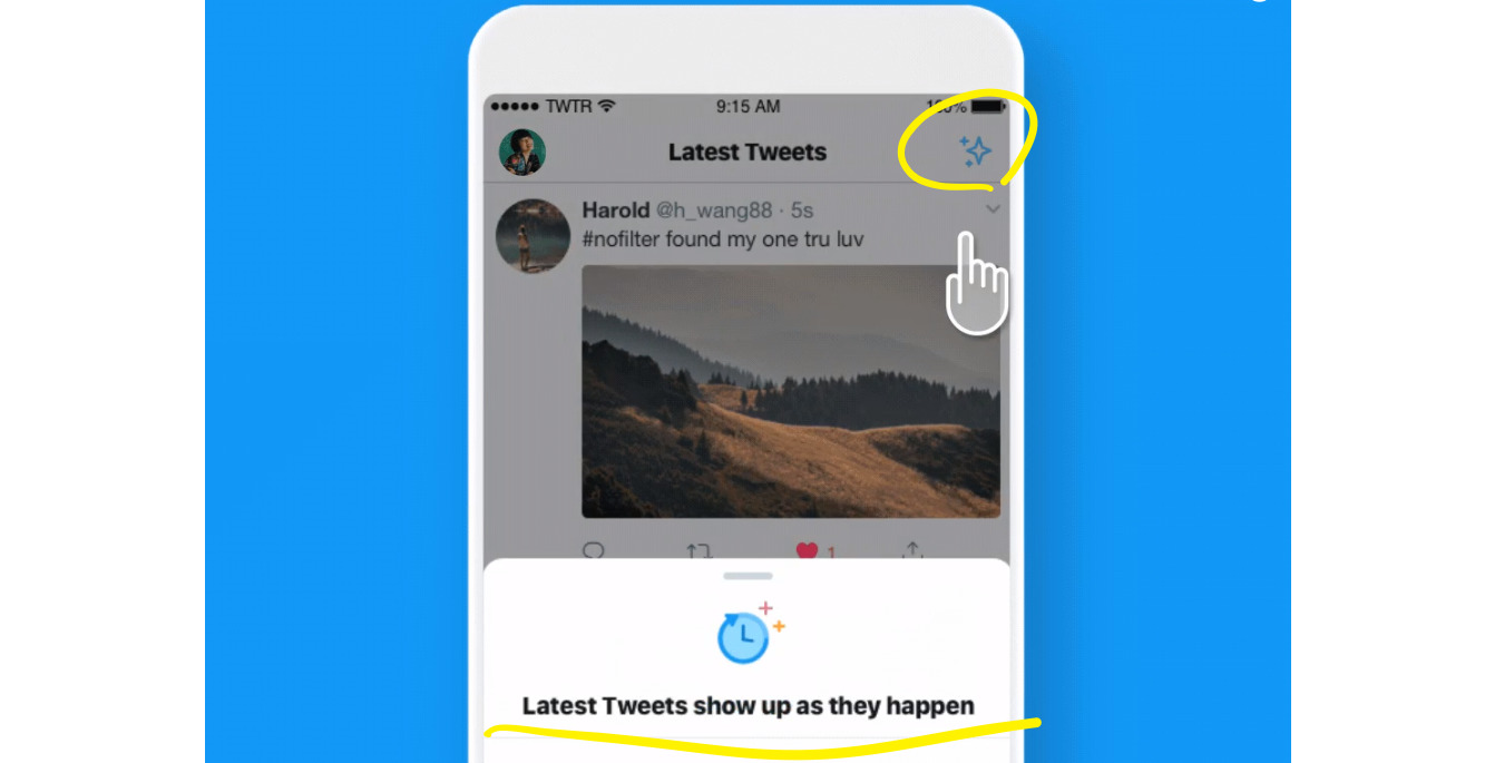 Twitter「タイムライン新着順表示」切り替え機能実装開始！ツイッター新機能アップデート最新ニュース速報2018‐2019