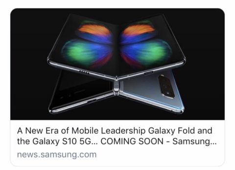 galaxy fold pre order