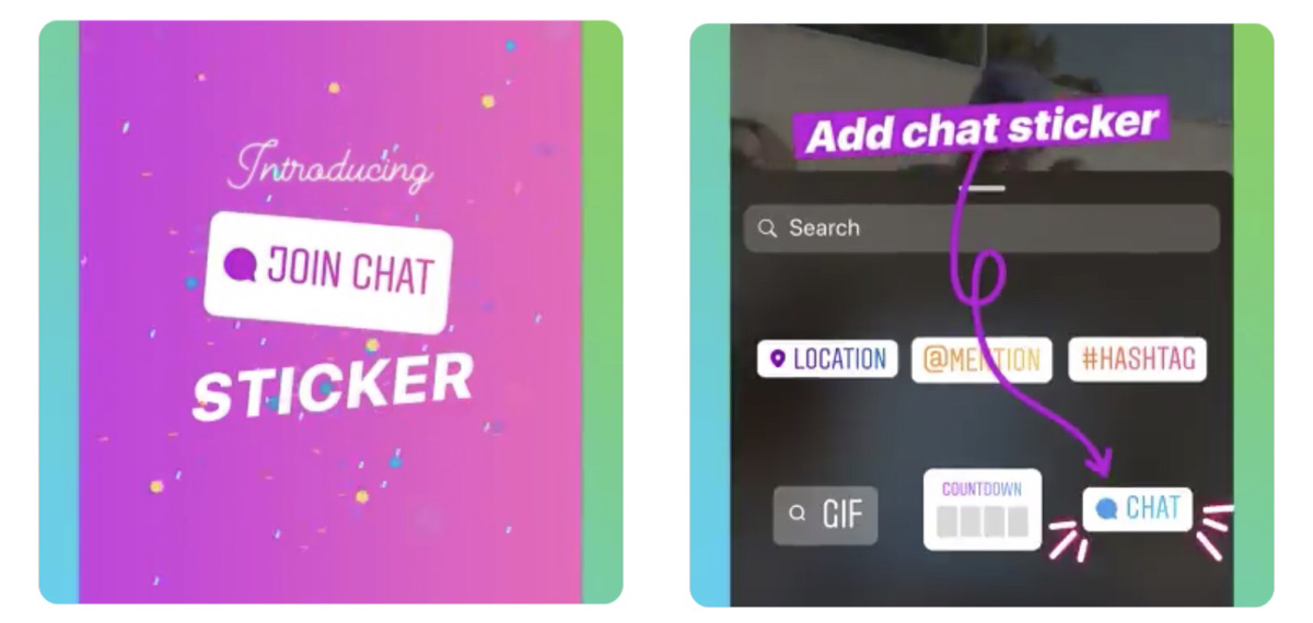 Instagram rolling out Chat Sticker!You can add new sticker and group chat with friends!Instagram stories new sticker/new features/updates latest news July 2019