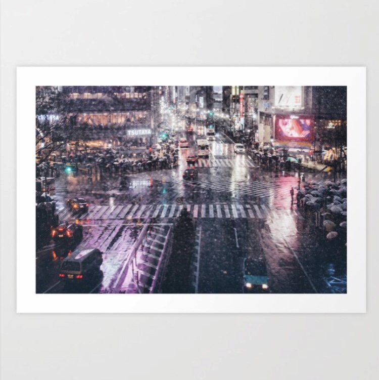 Photo goods are discounting up to 30%OFF now on Society6! Neo Tokyo/Rainy Tokyo/Shibuyascapes/From My Umbrella.Check this out;)