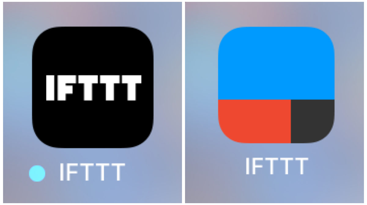 IFTTT changes logo and UX/UI to new design!App latest news July 2019