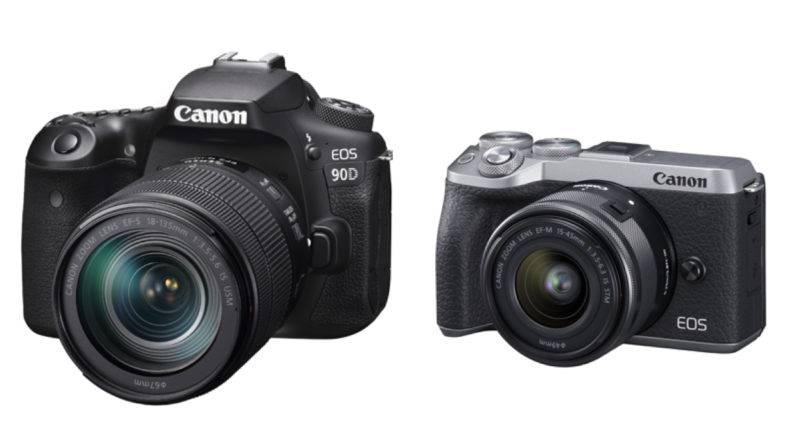 Canon announces new camera EOS 90D/EOS M6 Mark II Canon new product cameras latest news Aug 2019