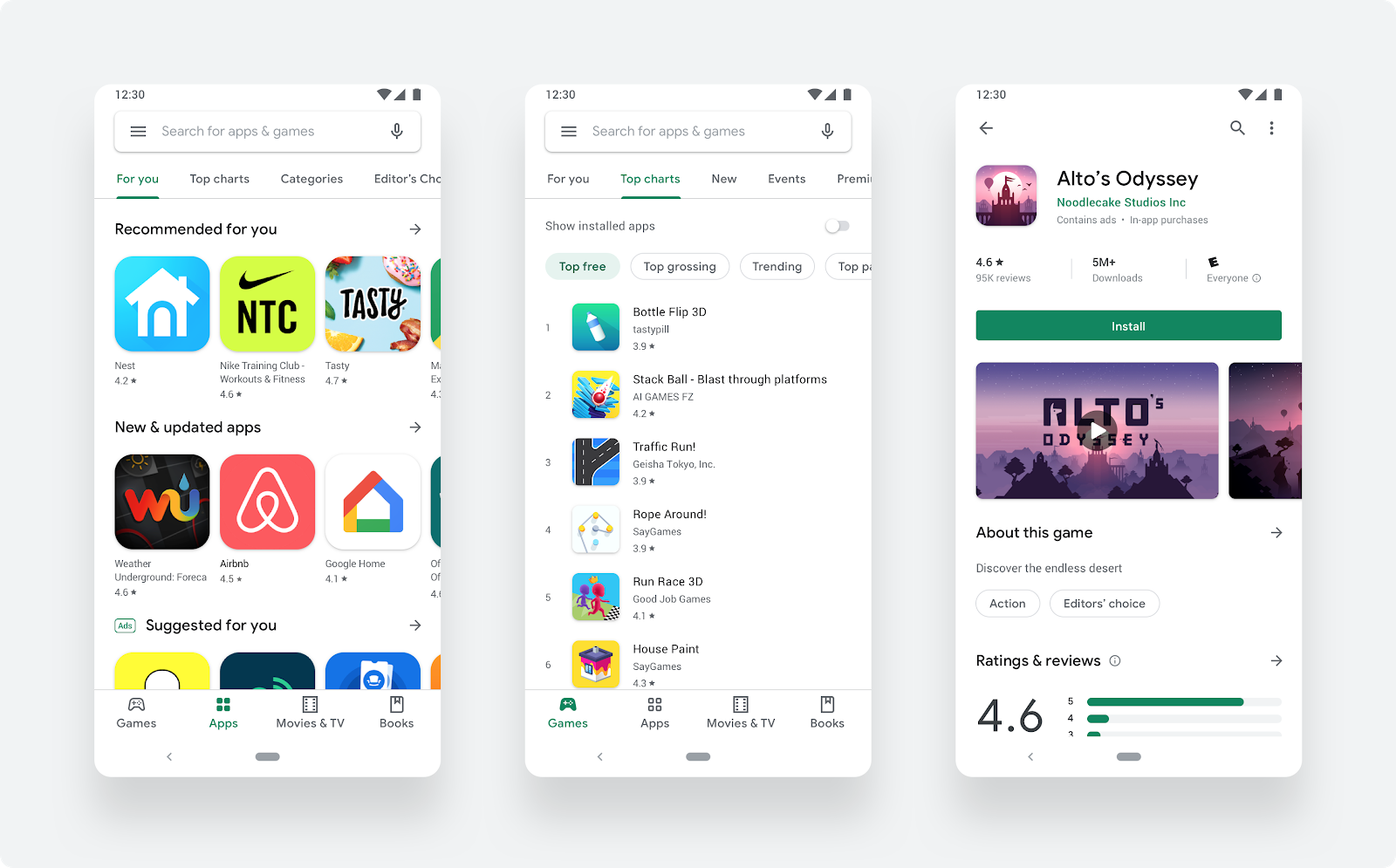 Google Play store changes to new design! Google Android latest news Aug 21 2019