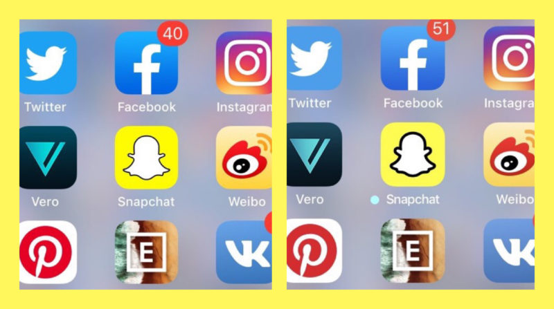 Snapchat little bit changed app logo.Snapchat latest news Aug 2019