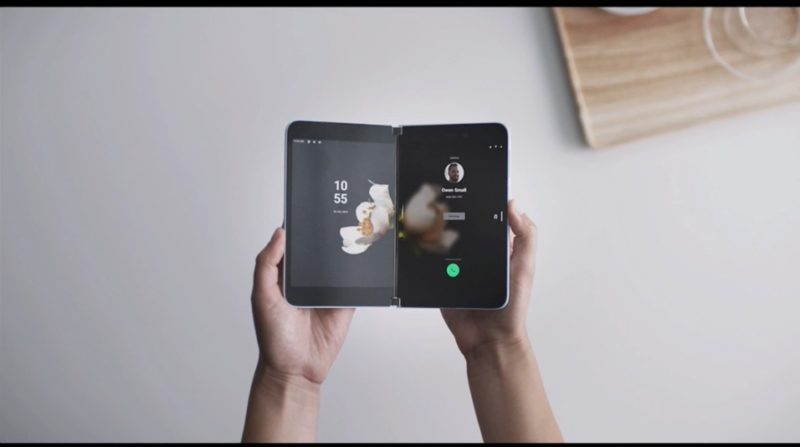 Microsoft announces "Surface Neo" fold notebook on Microsoft Event 2019 at Oct 03 2019