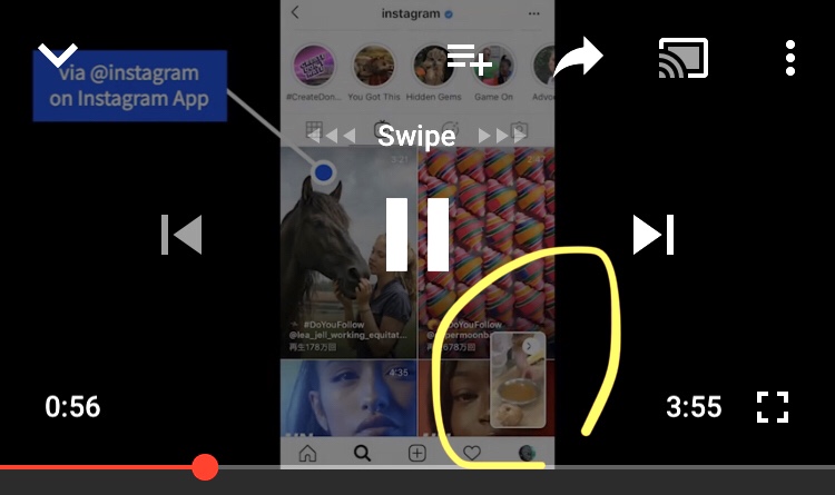 IGTV lunches “Picture in Picture” feature.You can see IGTV videos while check feeds on Instagram.IGTV Latest news Oct 2019