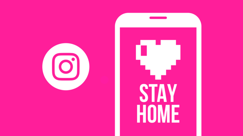 Instagram added new sticker “STAY HOME” for COVID-19 in Instagram Story camera Mar 2020