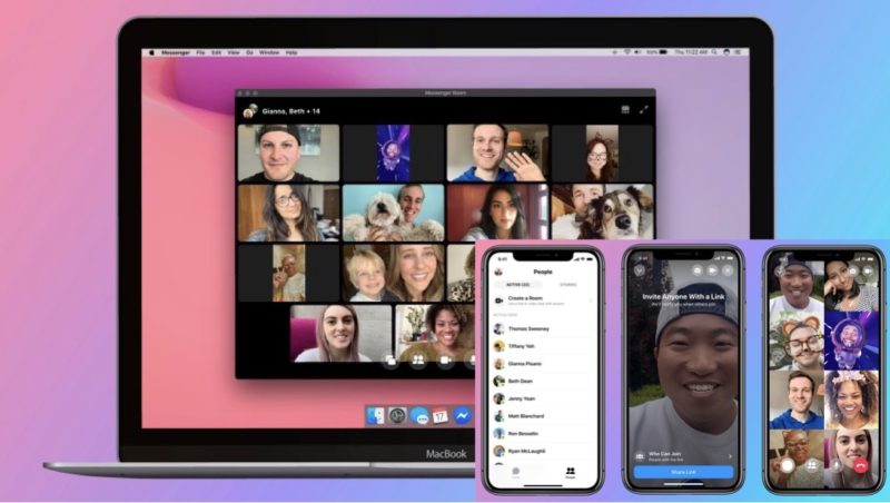 対Zoom、Facebook Room登場!無料無制限/最大50人/ARエフェクト対応でオンライン会議。FB垢不要、Messenger/インスタ/WhatsApp/Portalも対応予定!Withコロナ対策最新情報 2020年4月