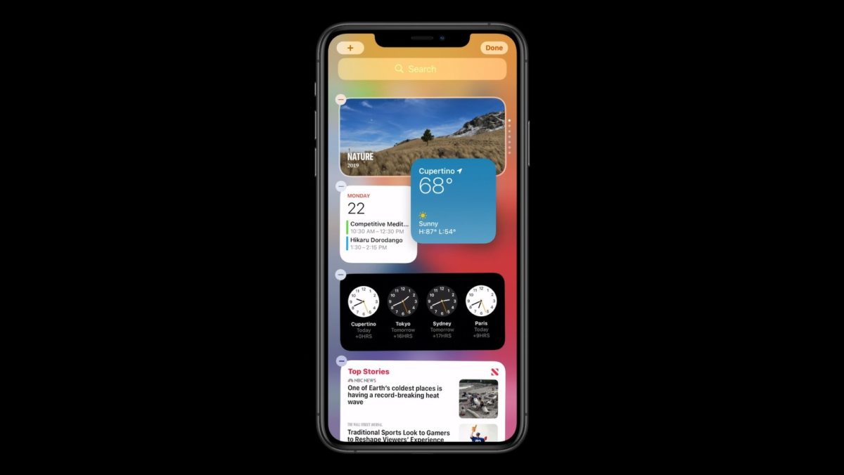 iOS 14明日公開開始！新機能まとめ。アプリ自動で整理/自由自在ウィジェット。動画PinP/iPhoneが車の　鍵に。メッセージで共有他。Apple Event&WWDC 2020 最新ニュース