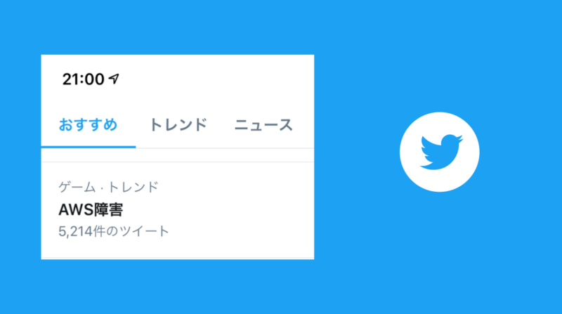 AWS障害は誤報?「AWS障害」「通信障害」などTwitter世界のトレンド入り。2020年9月26日今現在の不具合/障害発生状況