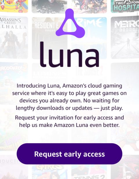 アマゾンがクラウドゲーミングサービス「luna(ルナ)」を発表。ゲーム/Amazon 最新ニュース 2020年9月25日