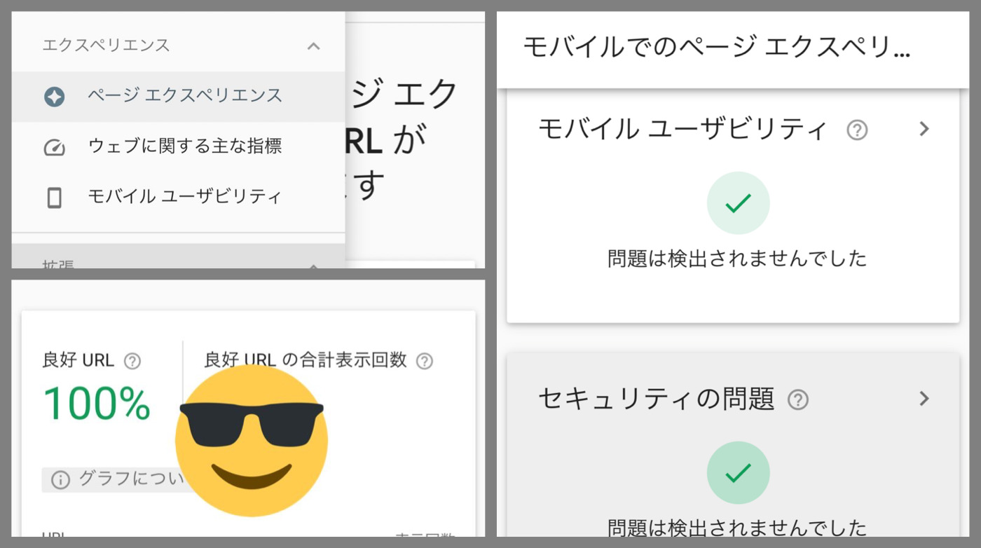 日本語) Googleサーチコンソールに「ページエクスペリエンス」タブが