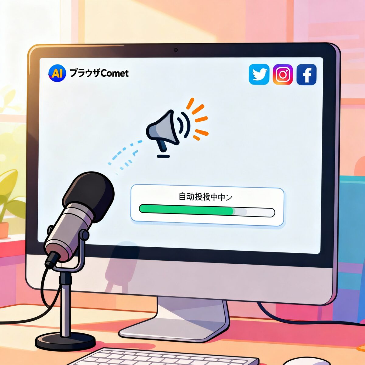 AIブラウザ「Comet」を試してみたけど、うまく動作しなかった話（ボイスモードで改善？）